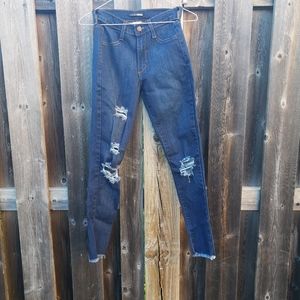 Ripped Denim Jeans